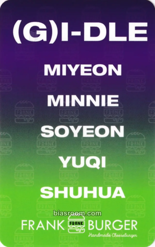 i-dle - Other sticker supplemental brand collaboration round 1