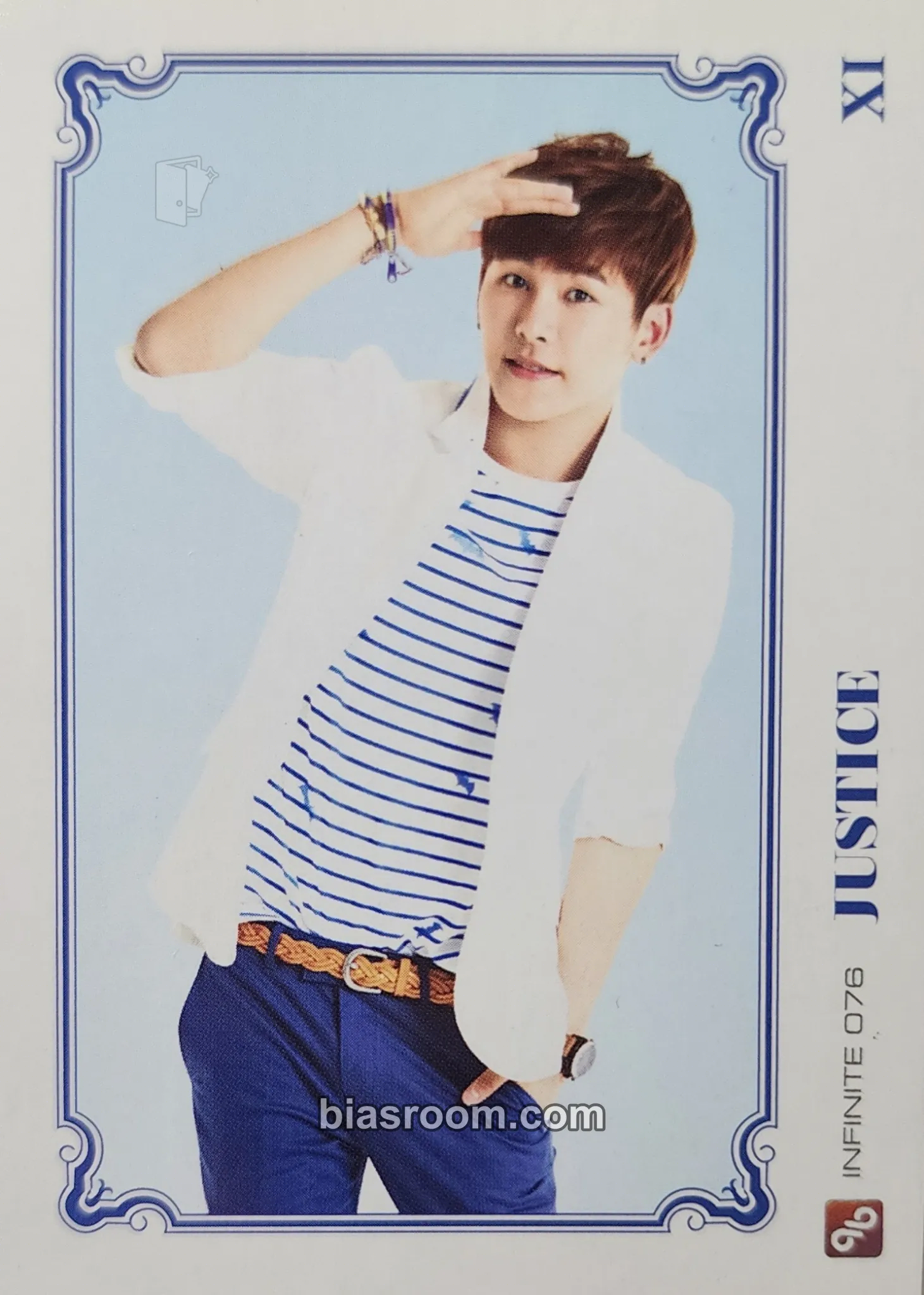 Hoya INFINITE <Lucky Guys> Official Collection Card Vol. 1 Photocard - INFINITE - INFINITE K-pop photocard