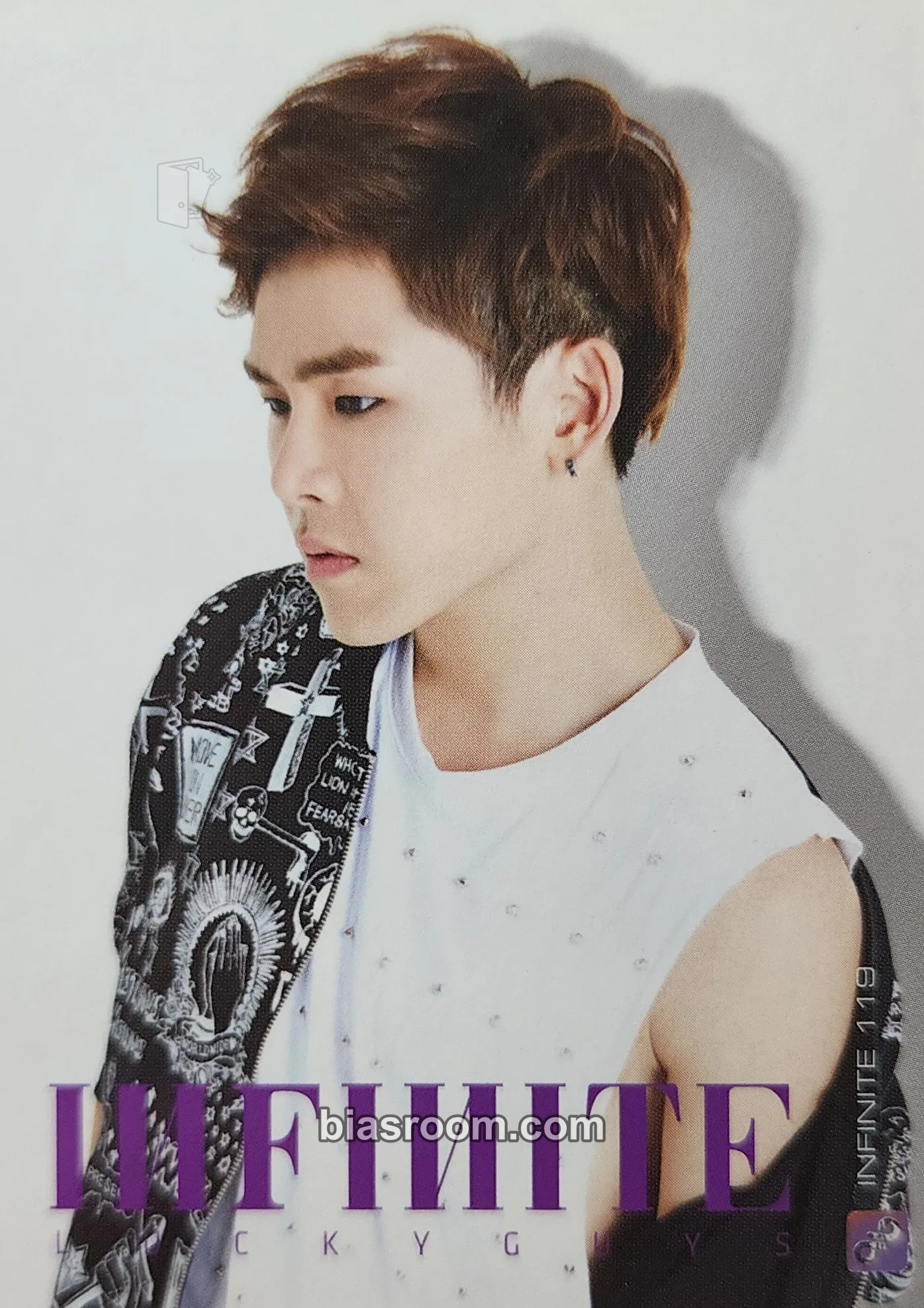 Hoya INFINITE <Lucky Guys> Official Collection Card Vol. 1 Photocard - INFINITE - INFINITE K-pop photocard
