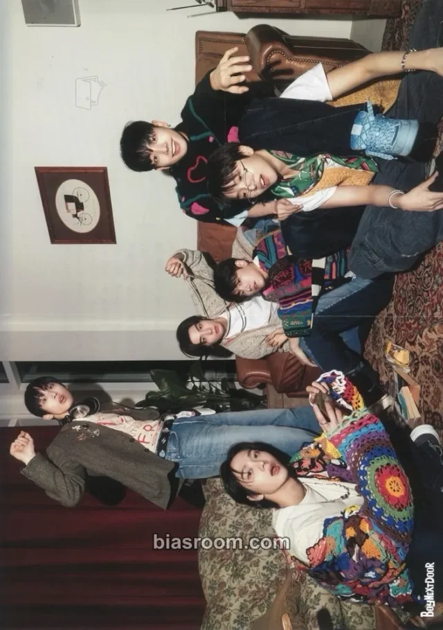 BOYNEXTDOOR - WHO! Album album inclusion poster crunch version horizontal