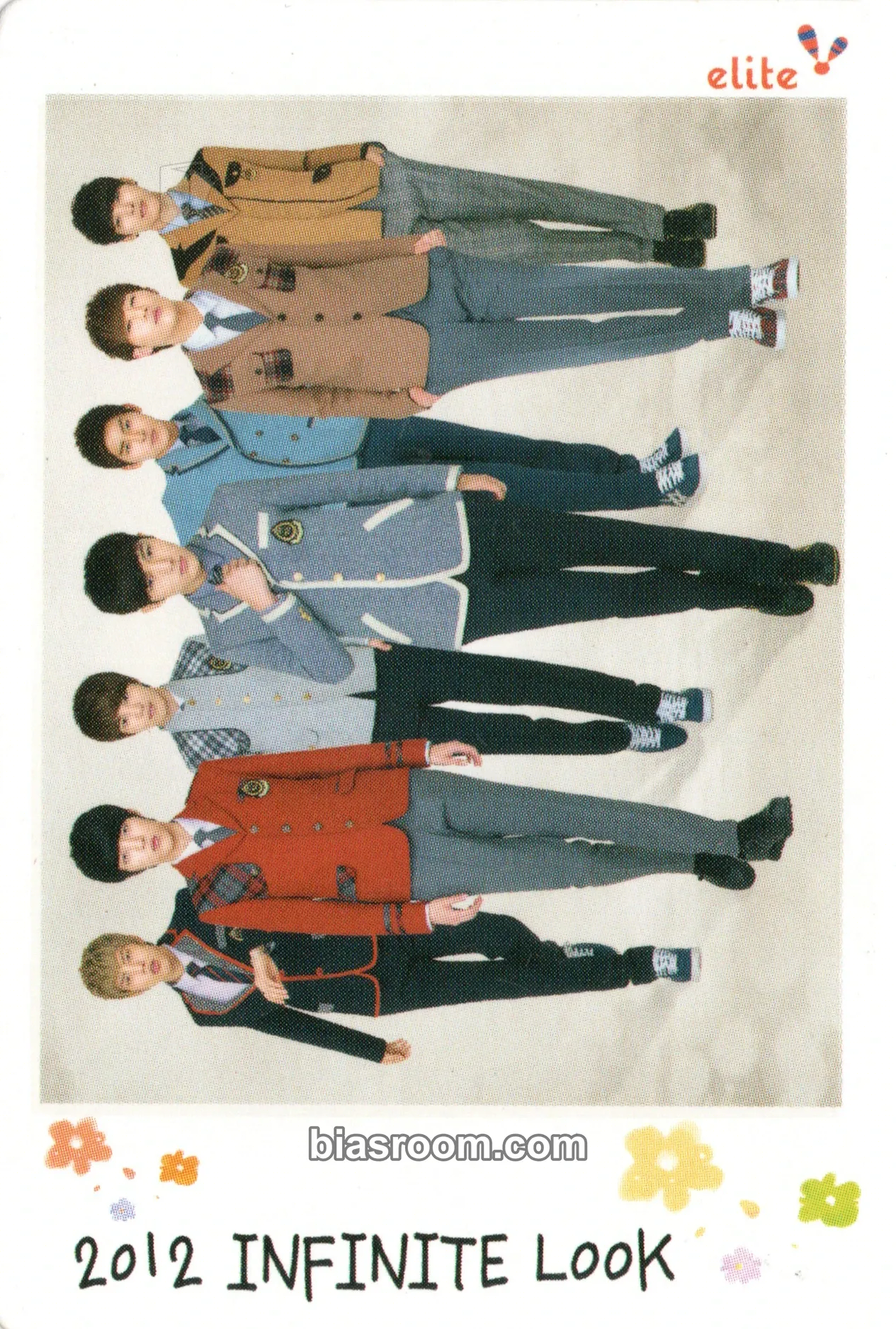 INFINITE · Elite Uniform Photocard - INFINITE - INFINITE K-pop photocard