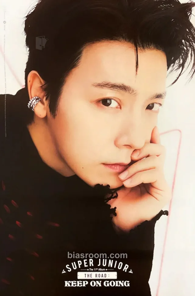 SUPER JUNIOR - Donghae - The Road: Keep On Going Album poster supplemental first press only