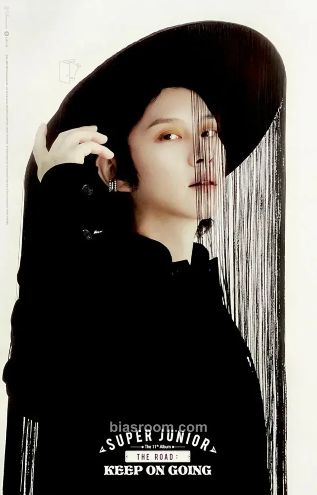 SUPER JUNIOR - Heechul - The Road: Keep On Going Album poster supplemental first press only