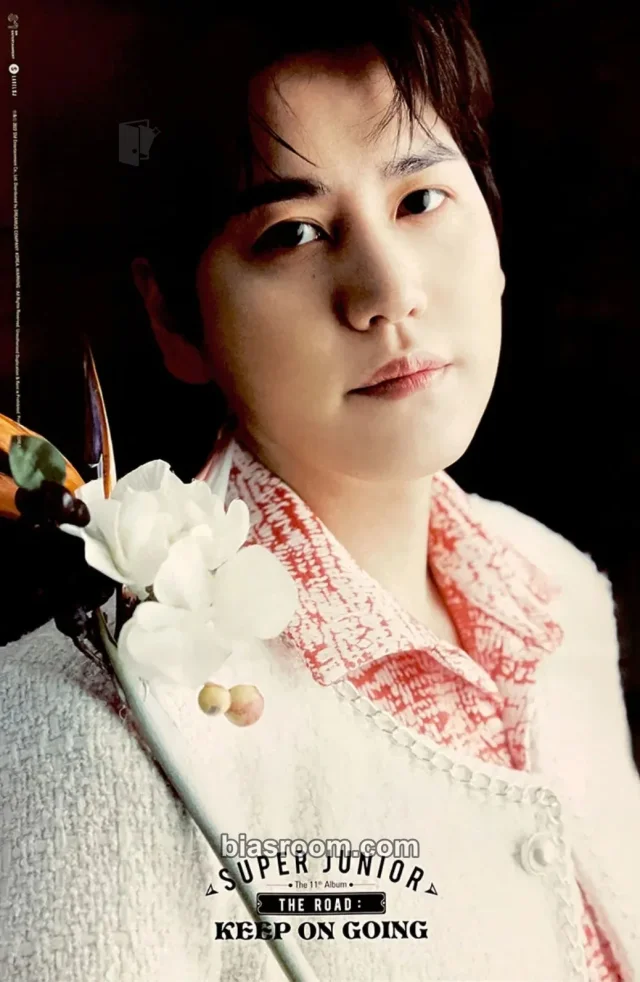 SUPER JUNIOR - Kyuhyun - The Road: Keep On Going Album poster street version supplemental