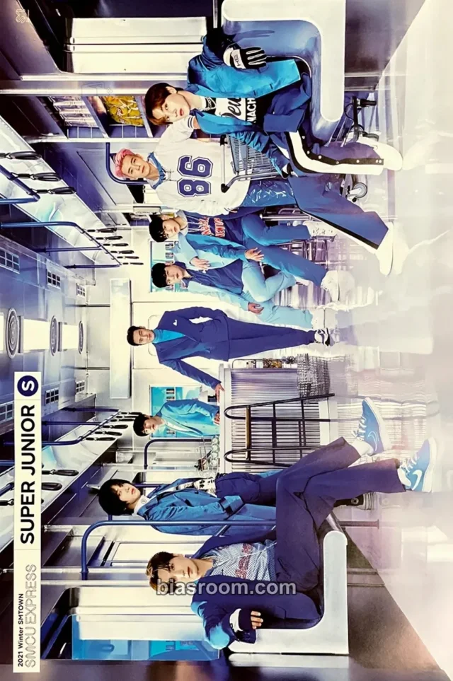 SUPER JUNIOR 2021 Winter SM Town: SMCU Express K-pop photocard