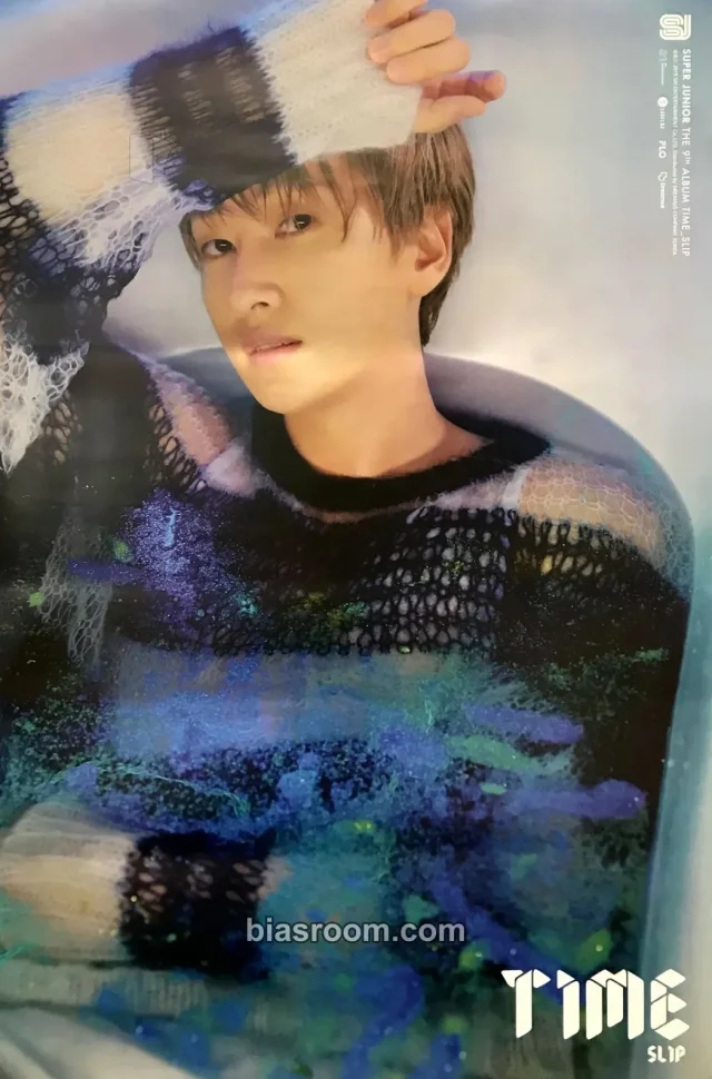 SUPER JUNIOR - Eunhyuk - Time_Slip Album poster supplemental first press only
