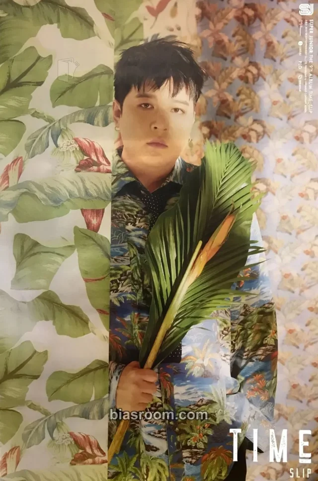 SUPER JUNIOR - Shindong - Time_Slip Album poster supplemental first press only