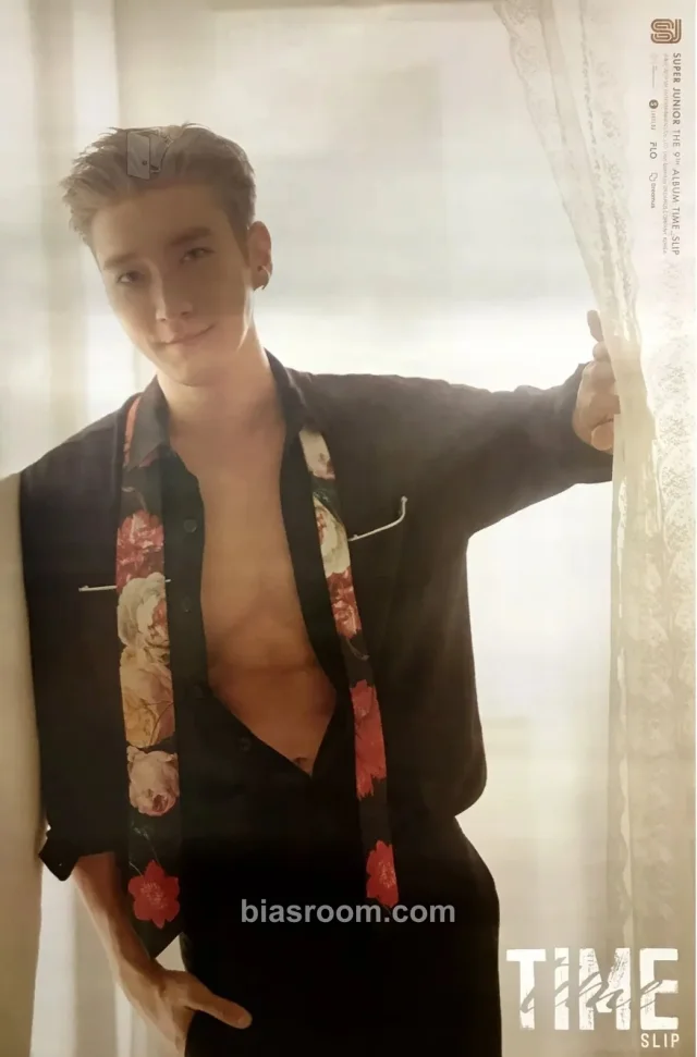 SUPER JUNIOR - Siwon - Time_Slip Album poster supplemental first press only