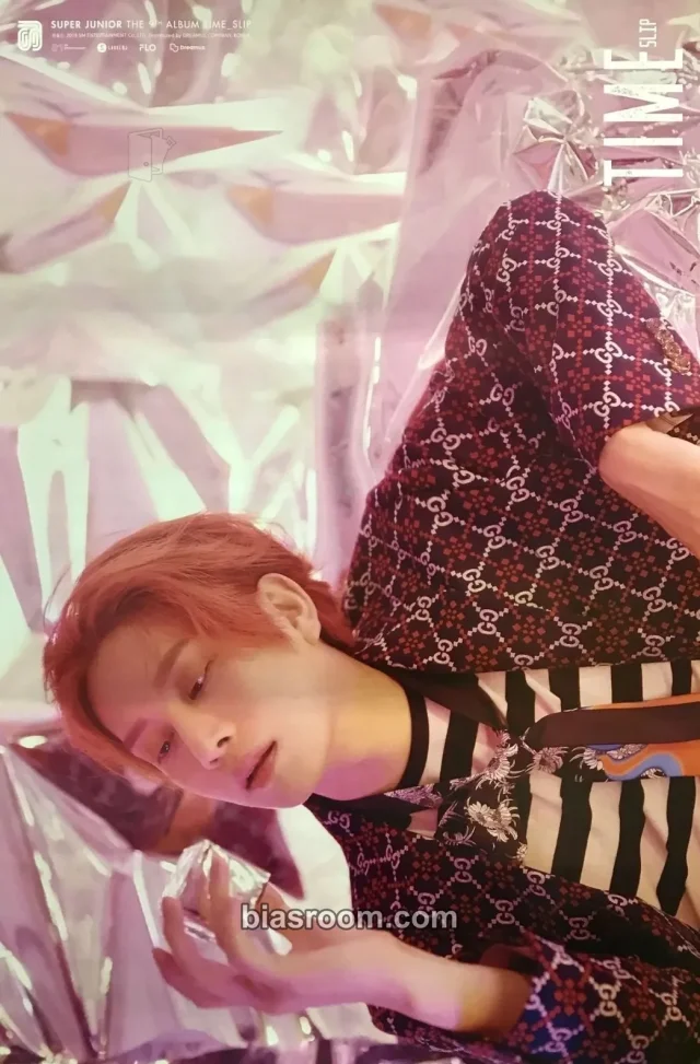 SUPER JUNIOR - Heechul - Time_Slip Album poster horizontal supplemental first press only