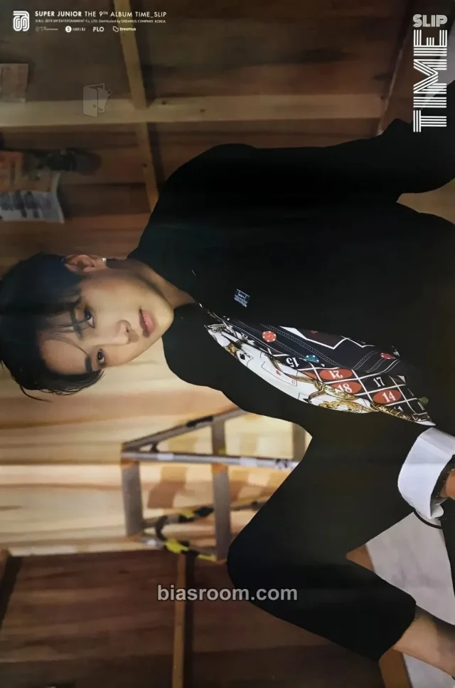 SUPER JUNIOR - Yesung - Time_Slip Album poster horizontal supplemental first press only