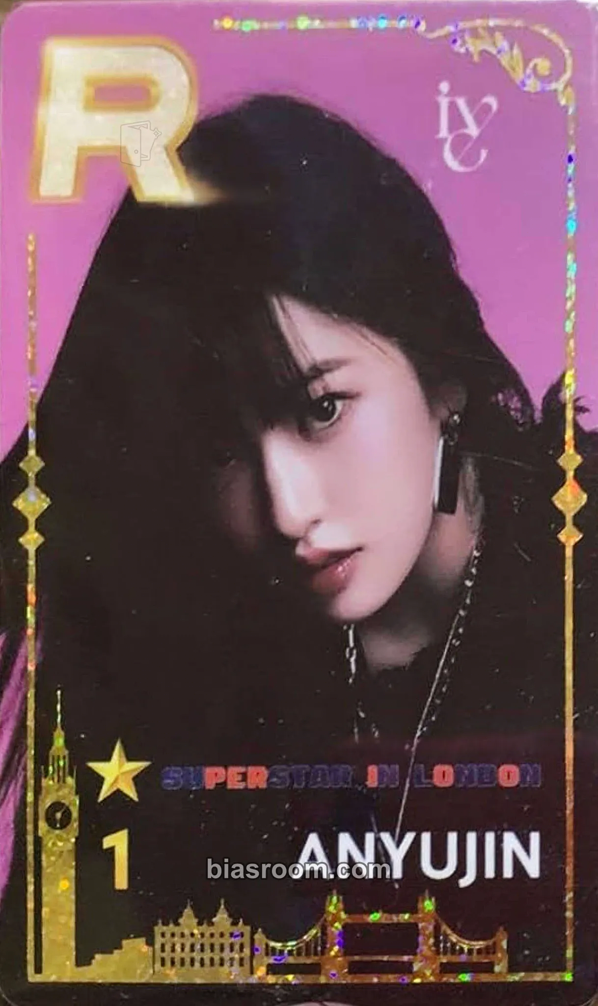 Yujin SUPERSTAR STARSHIP Photocard - IVE - IVE K-pop photocard