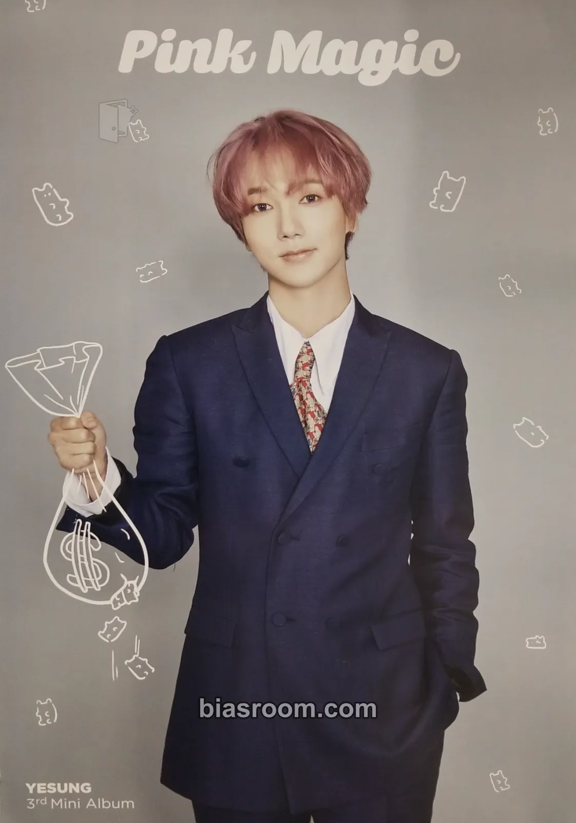 Yesung Pink Magic (Yesung Solo) Photocard - SUPER JUNIOR - SUPER JUNIOR K-pop photocard