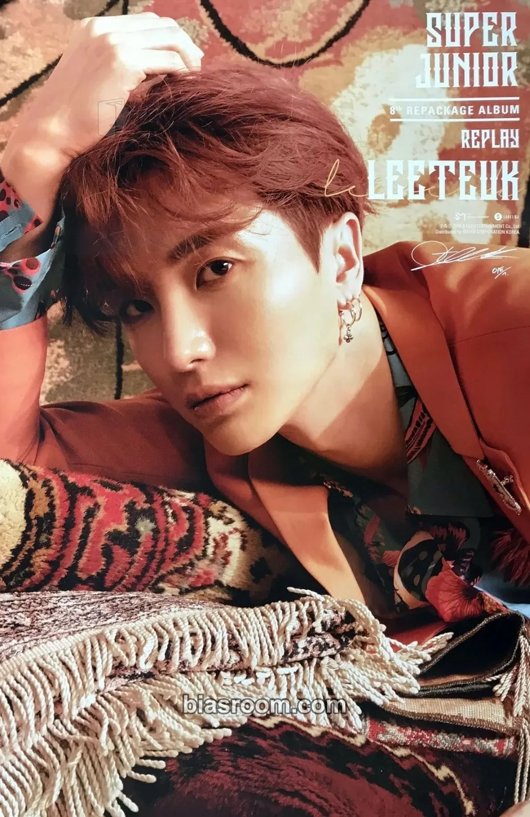 Super Junior Leeteuk Analog Trip トレカ Leeteuk Replay Photocard - SUPER JUNIOR | Bias Room