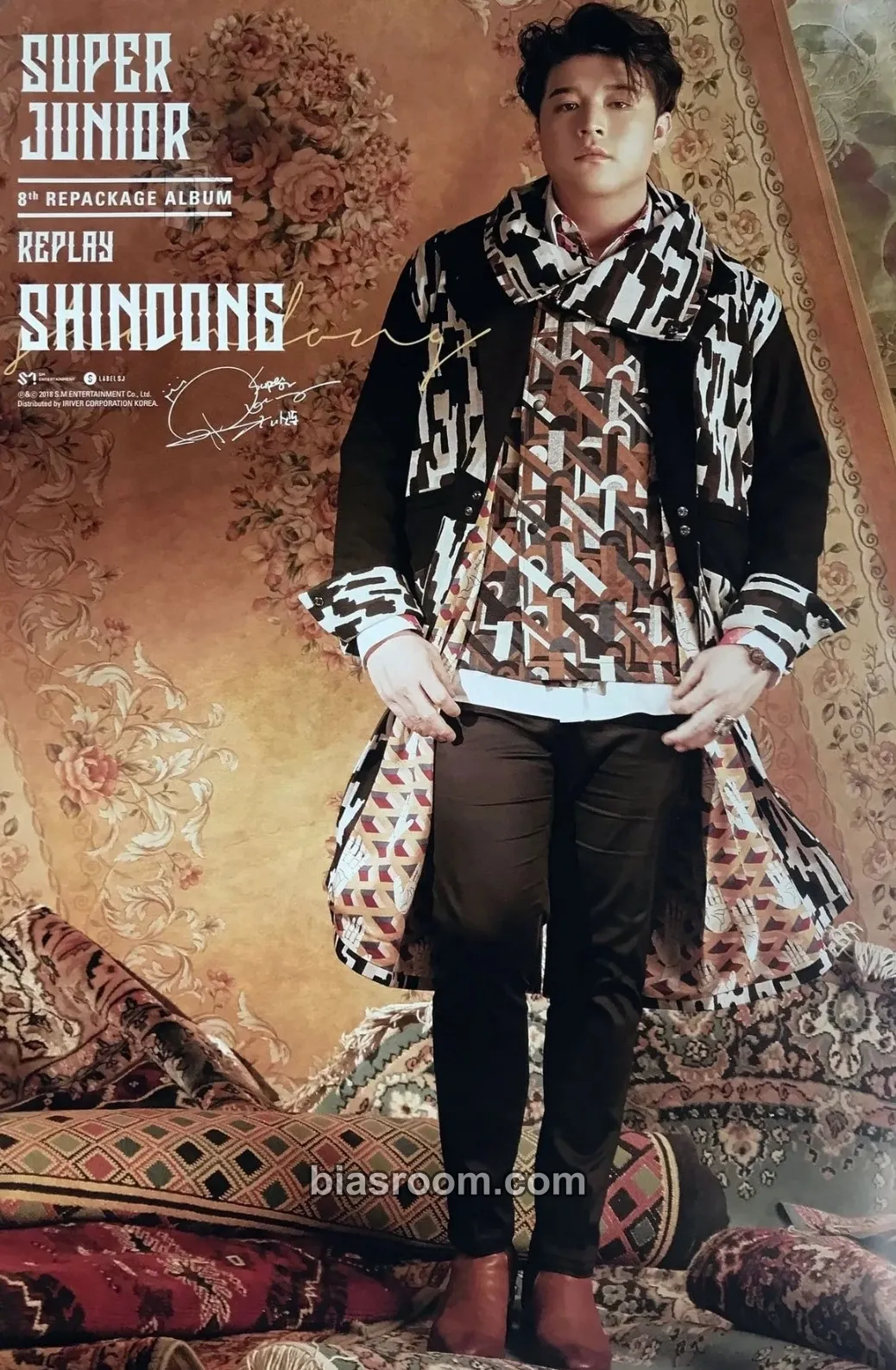 Shindong Replay Photocard - SUPER JUNIOR - SUPER JUNIOR K-pop photocard