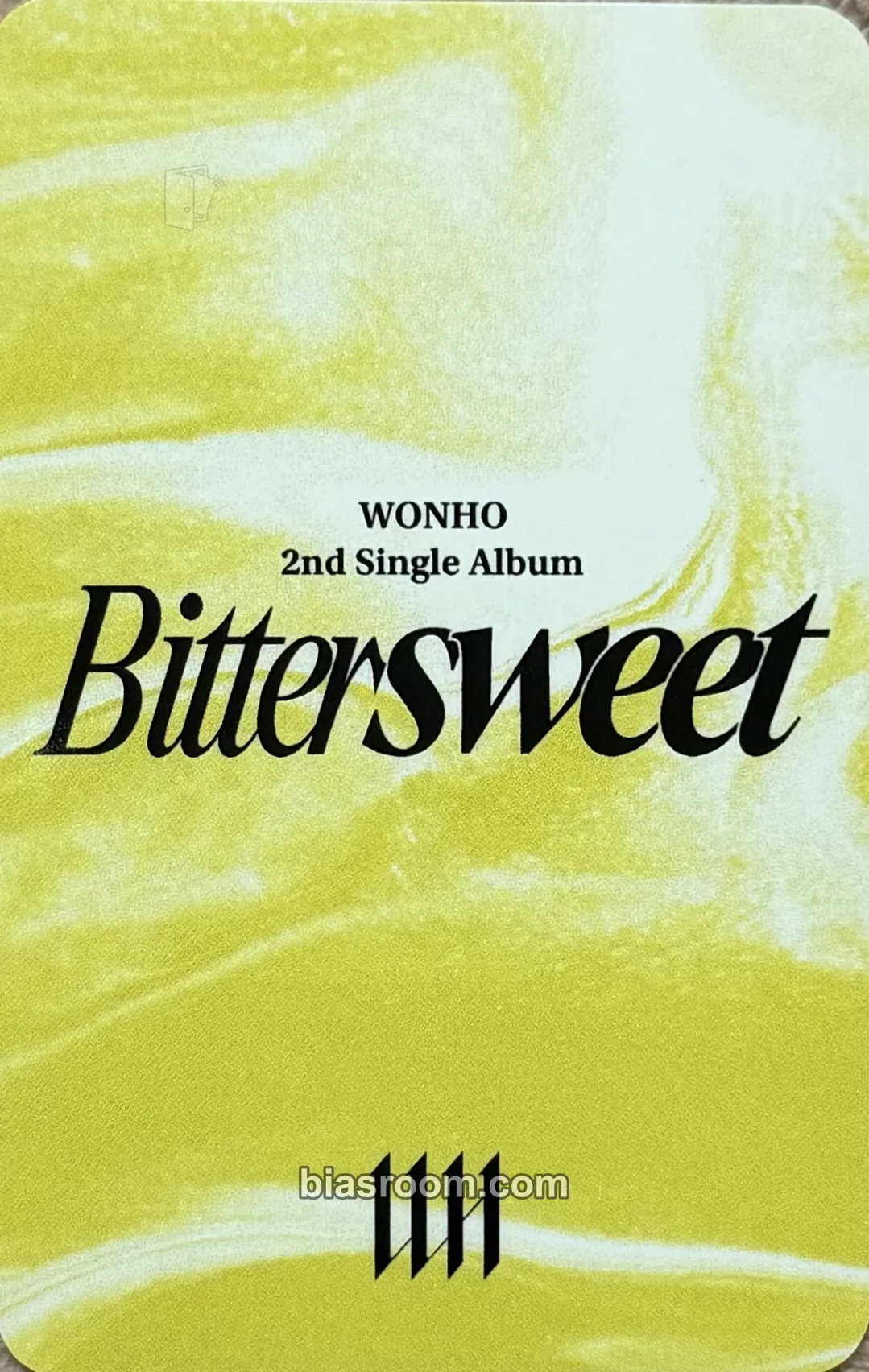 Wonho Bittersweet Photocard | Bias Room