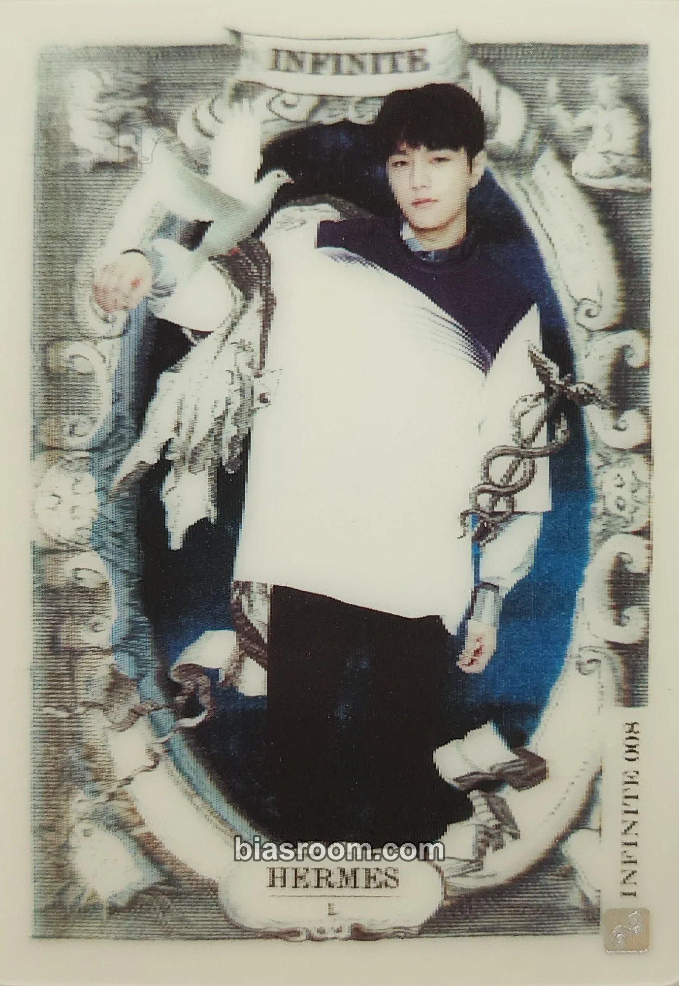 L / Myungsoo INFINITE <Space: The Arts> Official Collection Card Vol. 2 Photocard - INFINITE - INFINITE K-pop photocard