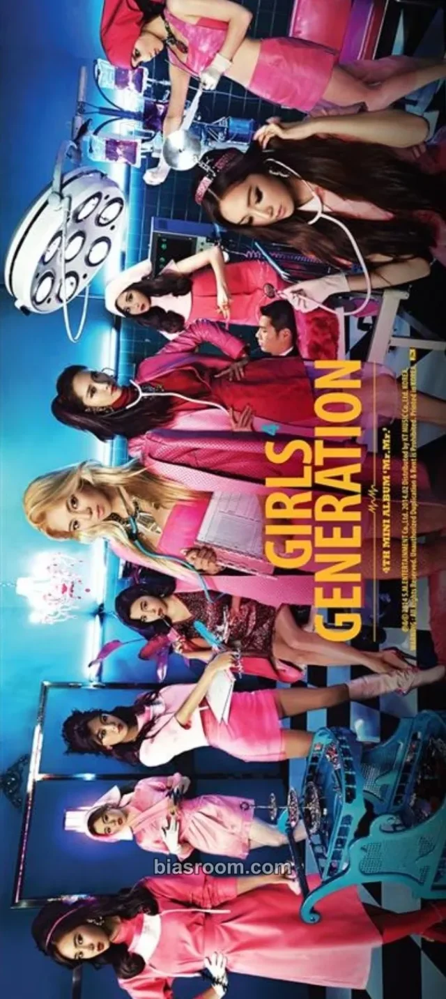 Girls' Generation - Mr.Mr. Album poster horizontal