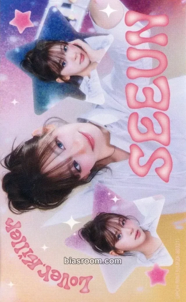 STAYC - Seeun - Lover, Killer / BEBE (Japanese Ver.) Album sticker non-standard size solo jacket version album inclusion