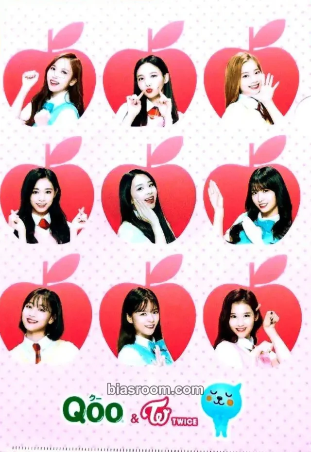 TWICE - Other brand collaboration clear file qoo