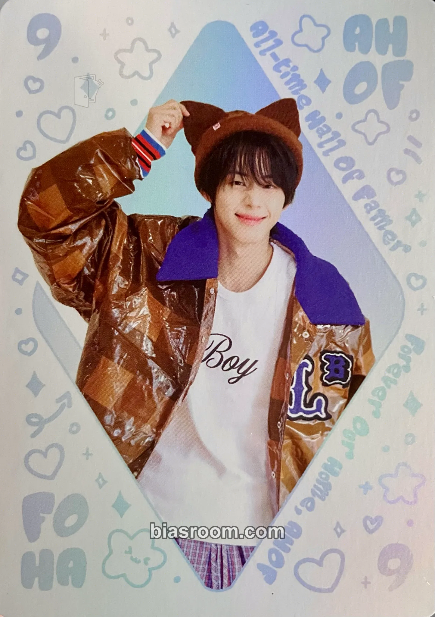 Jeongwoo AHOF x Teleca MIIM Collection Card Photocard - AHOF - AHOF K-pop photocard