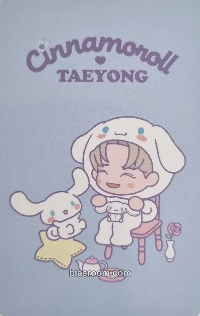 NCT - Taeyong - SANRIO x NCT Other merch photocard brand collaboration sanrio trading card B version character card