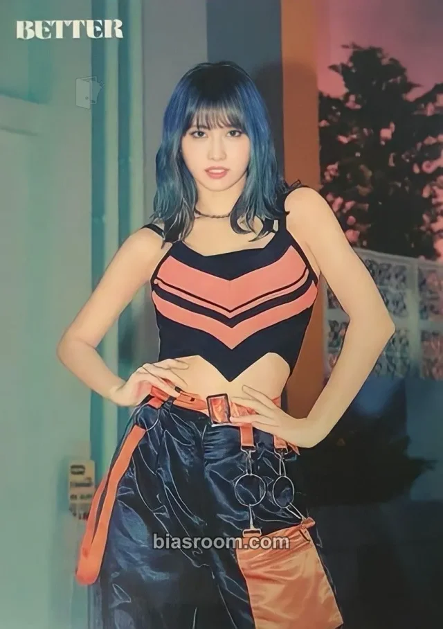 Momo TWICE BETTER K-pop photocard