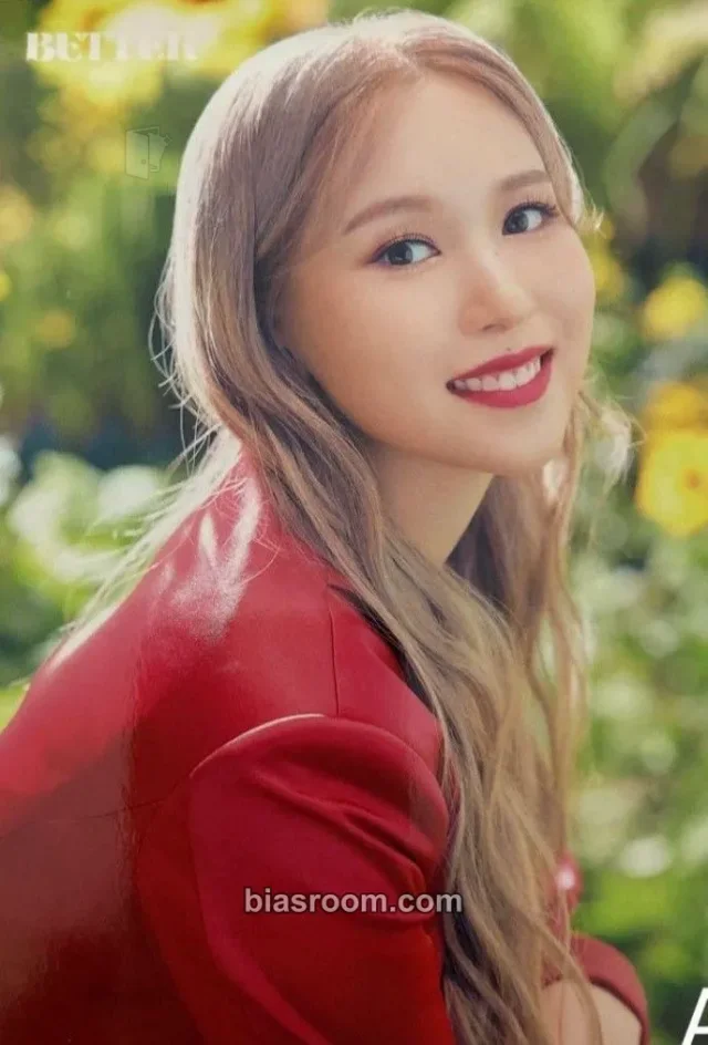 Mina TWICE BETTER K-pop photocard