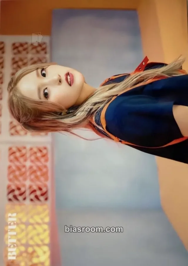 Mina TWICE BETTER K-pop photocard