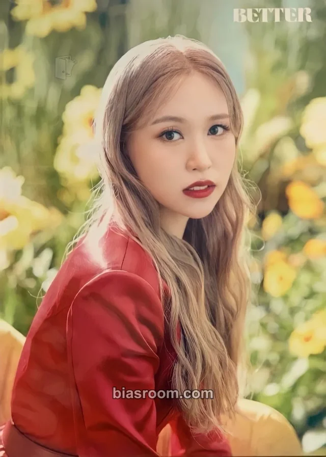 Mina TWICE BETTER K-pop photocard