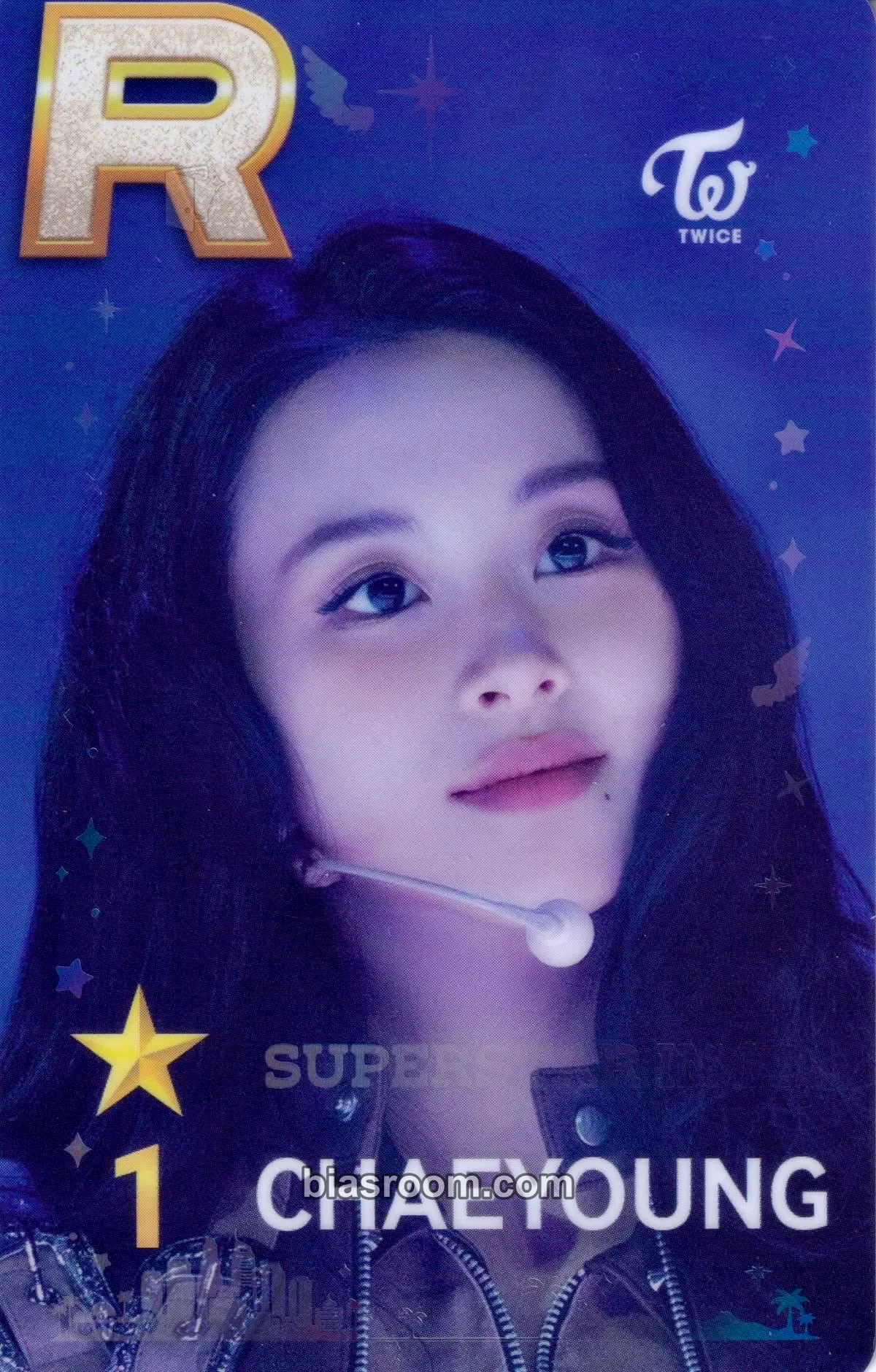 Chaeyoung TWICE x SuperStar JYPNATION Photocard - TWICE - TWICE K-pop photocard