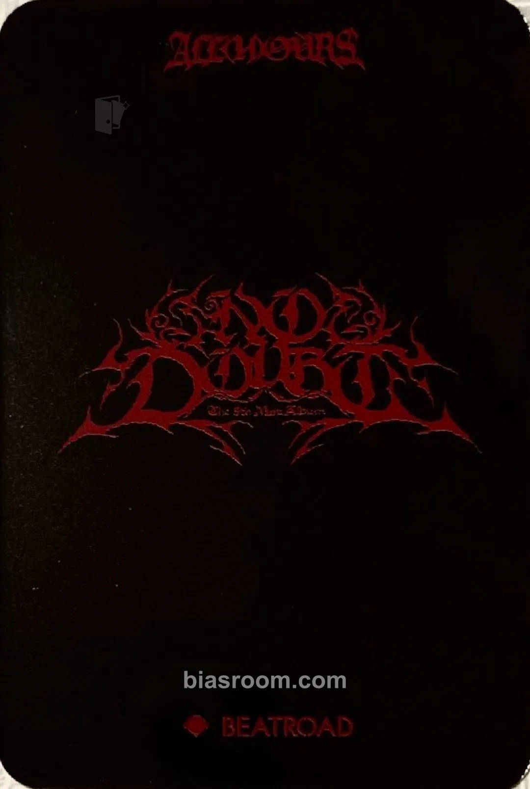 Xayden No Doubt Photocard - ALL(H)OURS | Bias Room