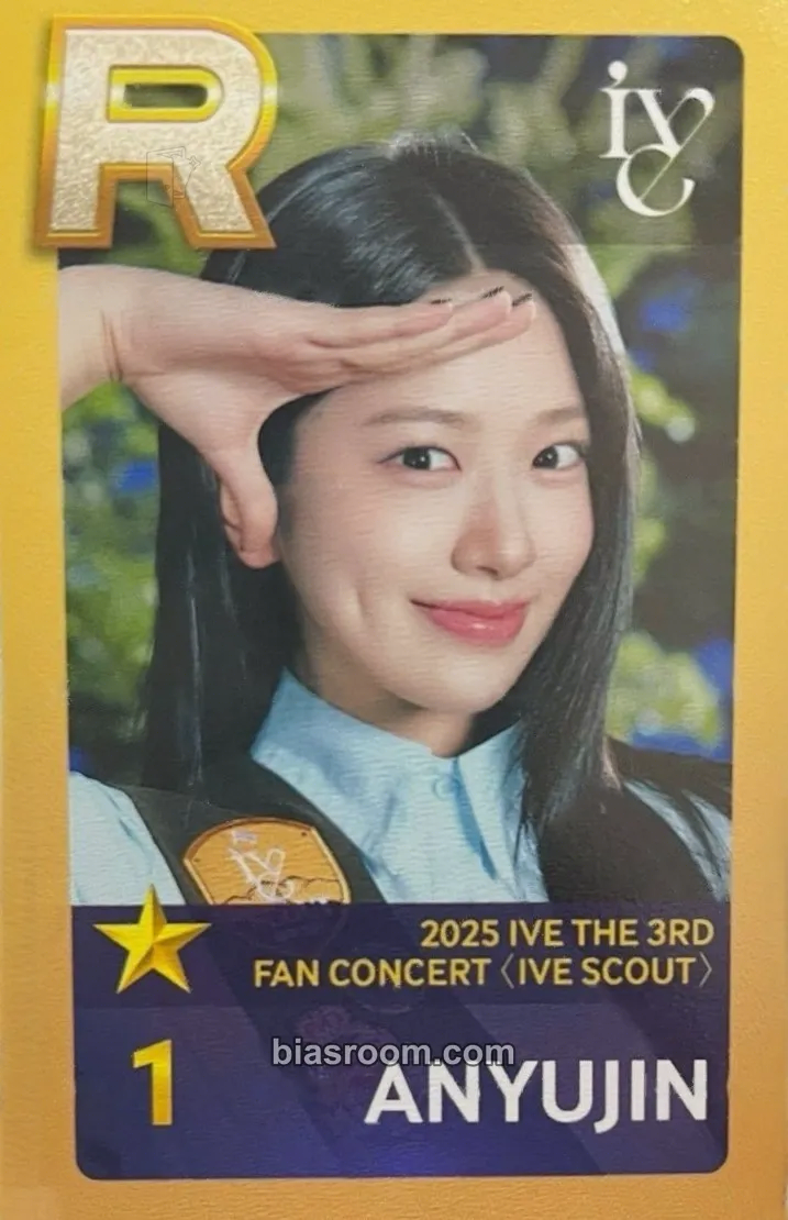 Yujin SUPERSTAR STARSHIP Photocard - IVE - IVE K-pop photocard