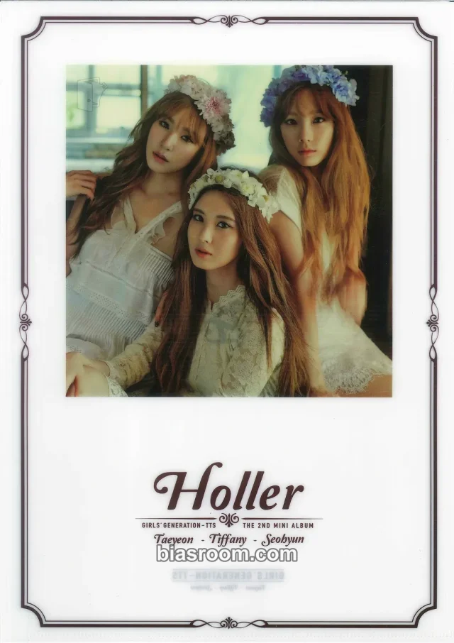 Girls' Generation - Tiffany & Taeyeon & Seohyun - Holler Album L holder