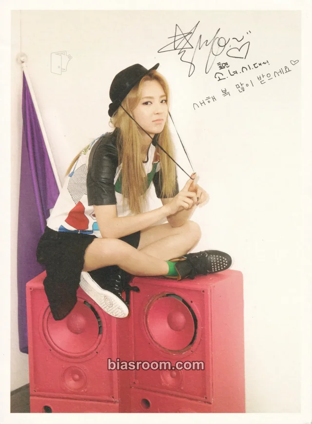 Girls' Generation - Hyoyeon - Girls' Generation Diary Other postcard postcard set