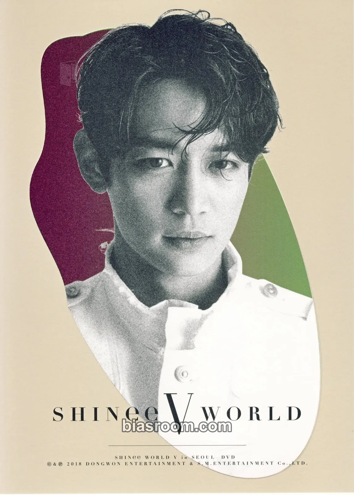 Minho SHINee World V Photocard - SHINee - SHINee K-pop photocard