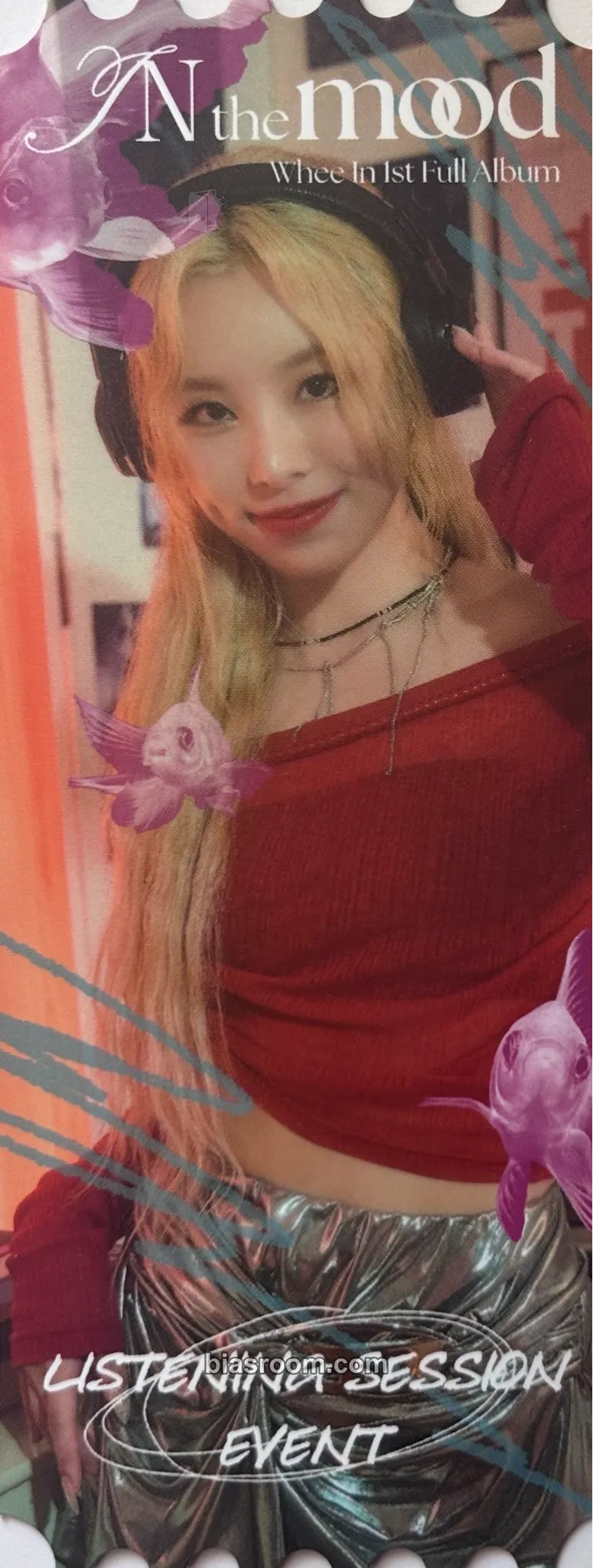 Wheein In the Mood Photocard - MAMAMOO - MAMAMOO K-pop photocard