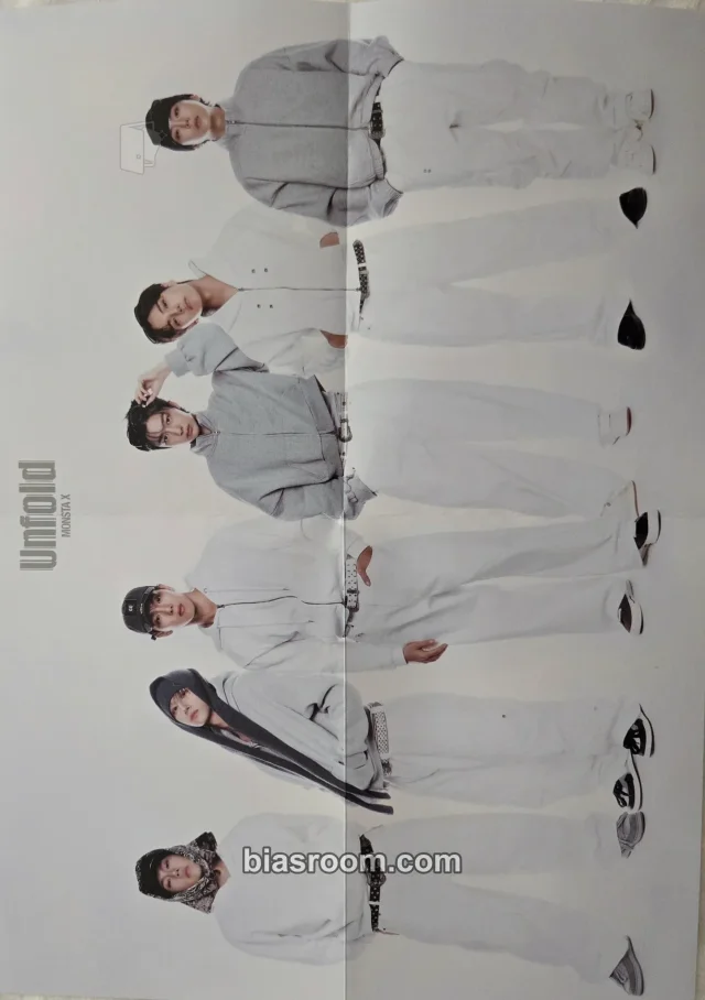 MONSTA X - Unfold Album album inclusion poster alive version horizontal