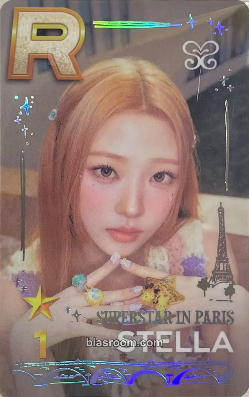 Stella Superstar Photocard - Hearts2Hearts - Hearts2Hearts K-pop photocard