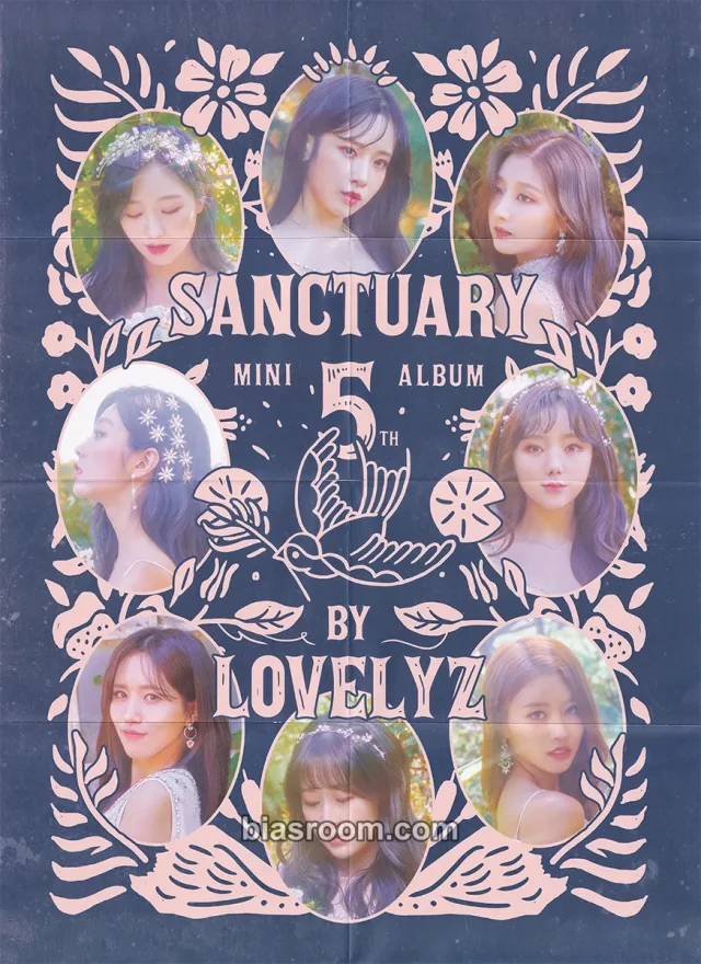 Lovelyz - Sanctuary Album poster album inclusion limited edition