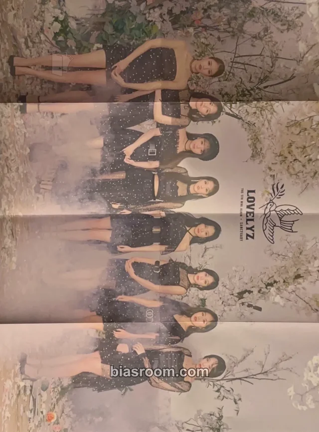 Lovelyz - Sanctuary Album poster album inclusion limited edition