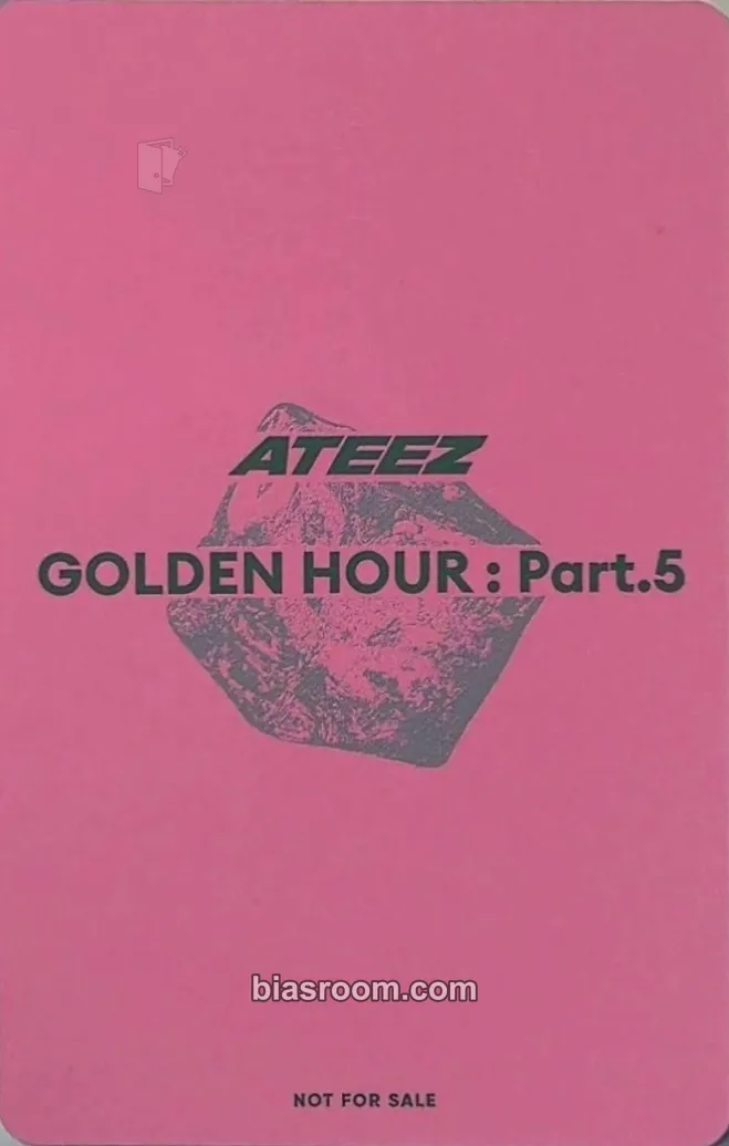 Yunho GOLDEN HOUR : Part.5 Photocard - ATEEZ | Bias Room