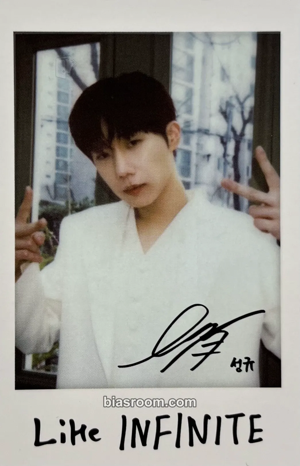 Sungkyu Like Infinite Photocard - INFINITE - INFINITE K-pop photocard