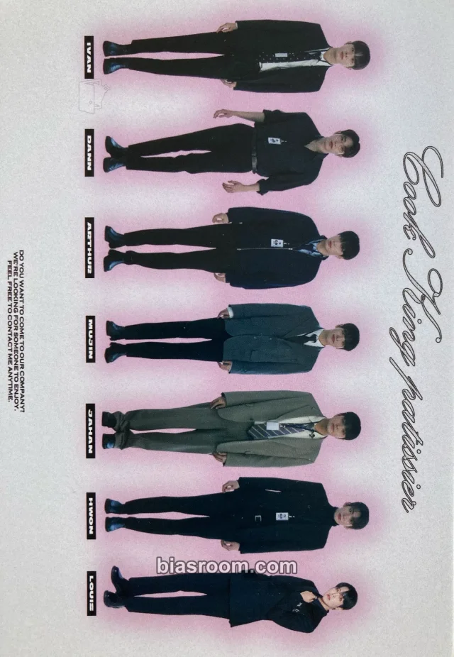 The KingDom - KINGDOM COMPANY Event 3rd anniversary postcard set cafe event