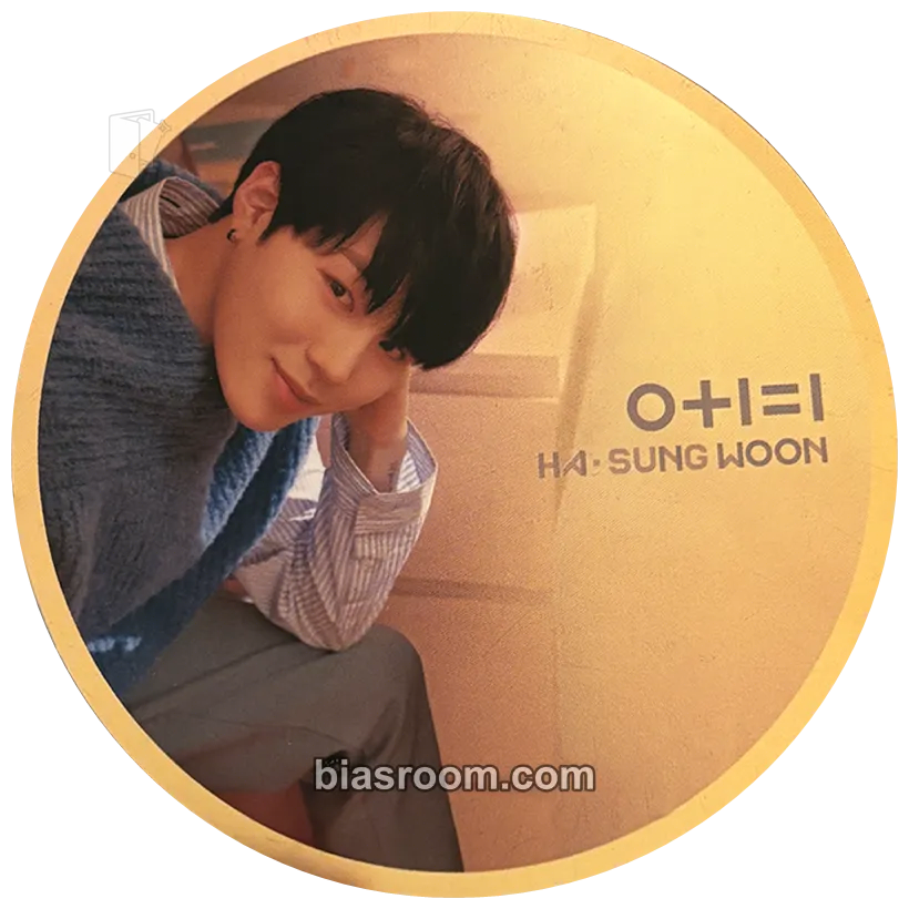 Ha Sung Woon 0+1=1 (I Promise You) Photocard - Wanna One - Wanna One K-pop photocard