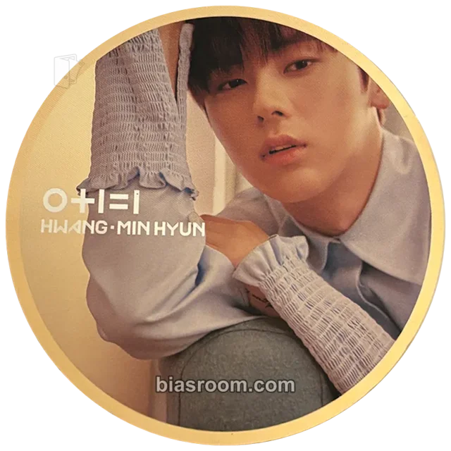 Wanna One - Minhyun - 0+1=1 (I Promise You) Album album inclusion mirror card