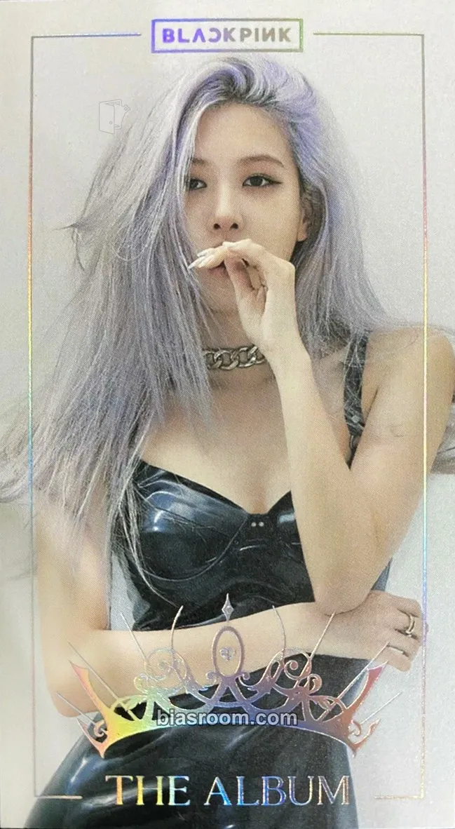 Rosé THE ALBUM Photocard - BLACKPINK - BLACKPINK K-pop photocard