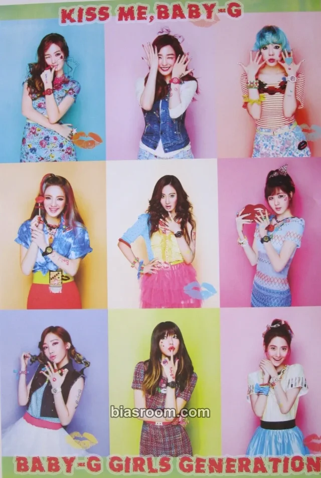 Girls' Generation - Other brand collaboration poster