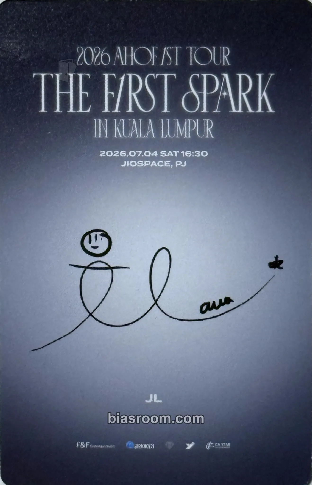 AHOF 1st Tour The First Spark トレカセット Jeongwoo AHOF 1ST TOUR