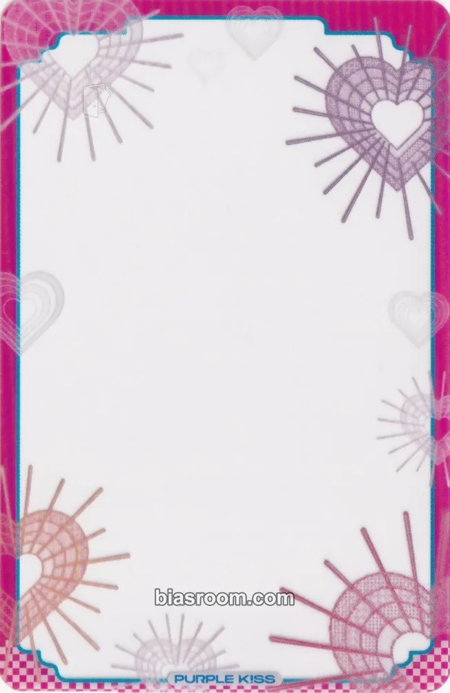 FESTA Photocard - PURPLE KISS - PURPLE KISS K-pop photocard
