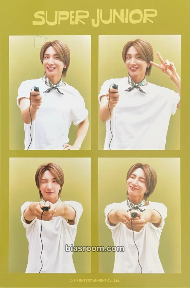 SUPER JUNIOR - Leeteuk - 2024 Season's Greetings Other postcard 4 cut photo season's greetings